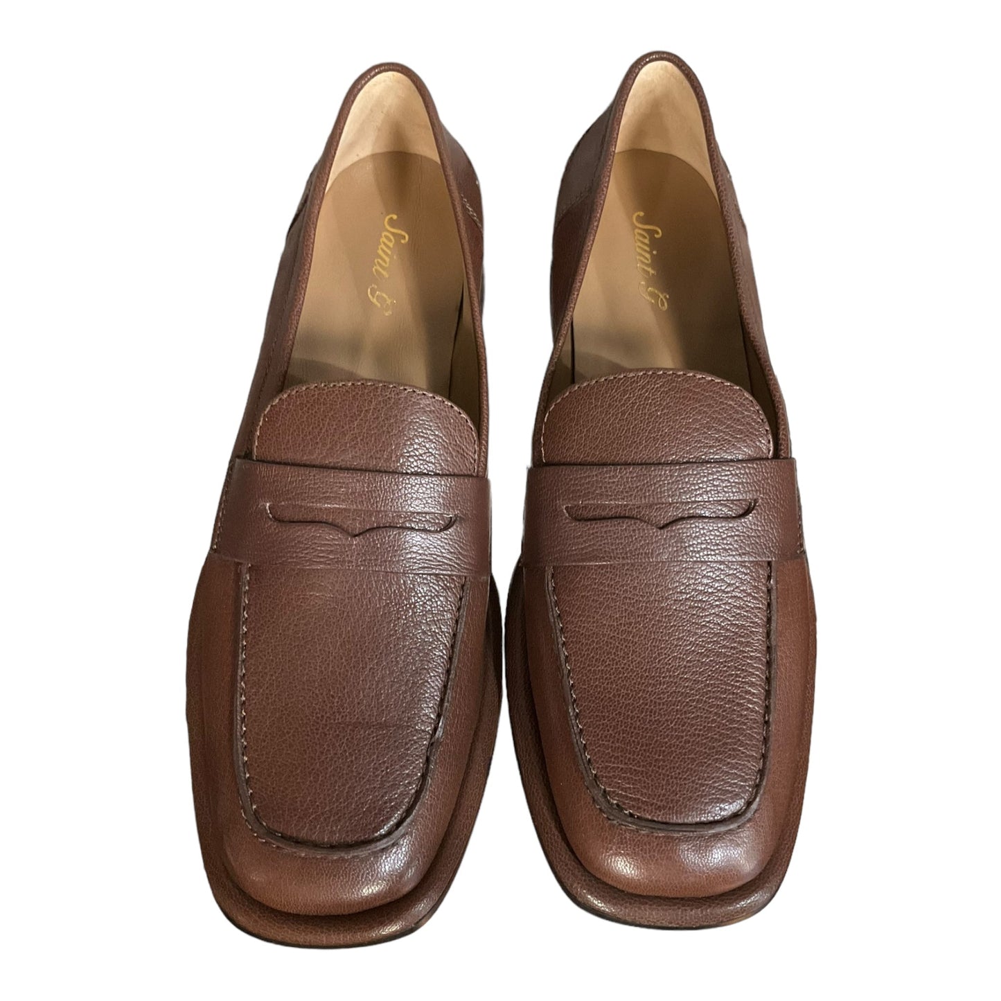 Brown Shoes Flats Saint Germain, Size 8.5