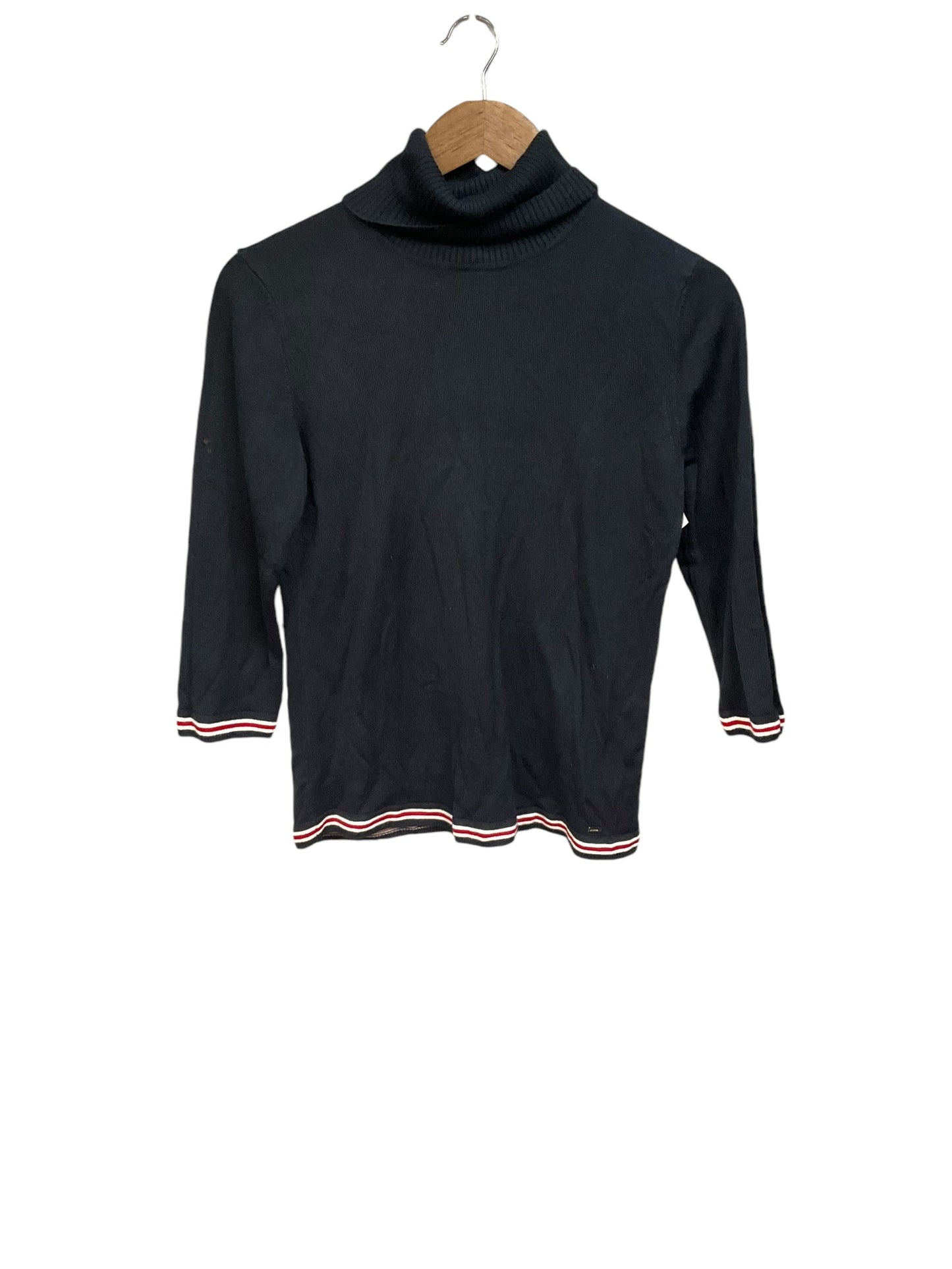 Top Long Sleeve Basic By Tommy Hilfiger In Navy, Size: S