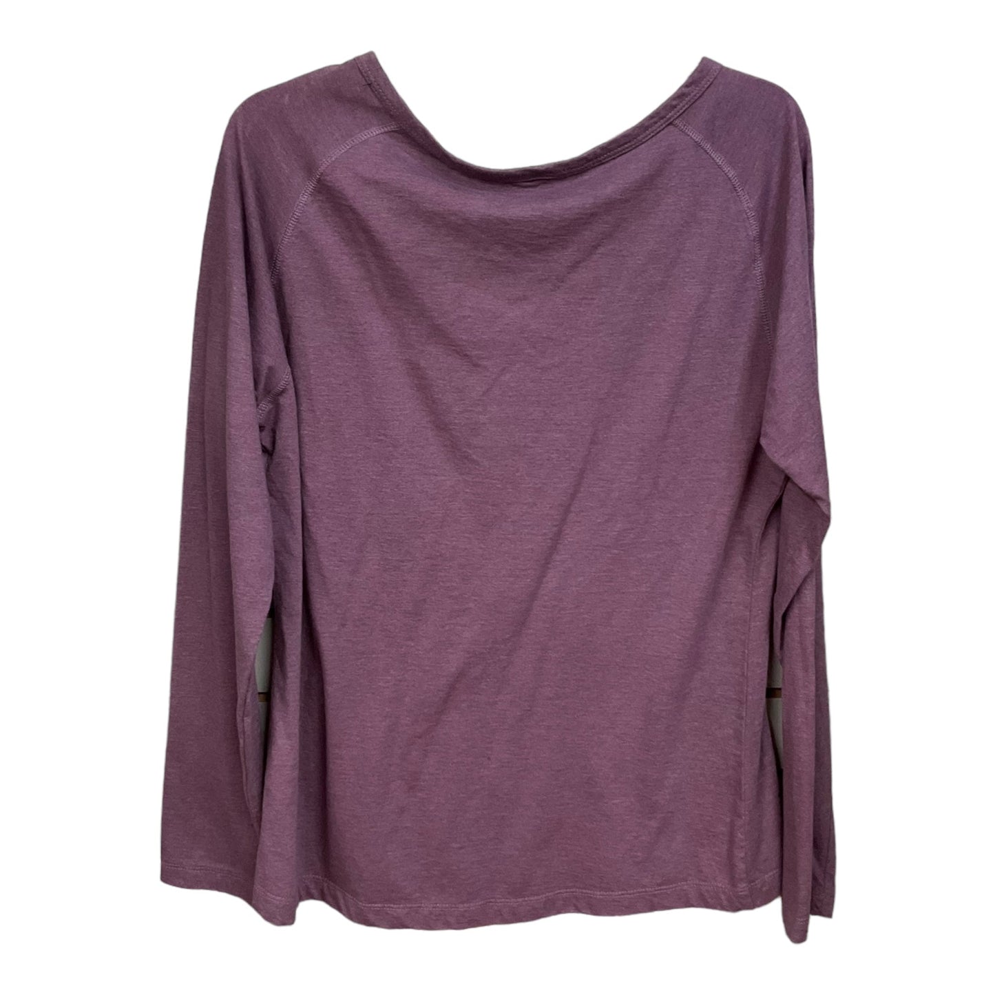 Top Long Sleeve Basic By Cmc In Purple, Size: L