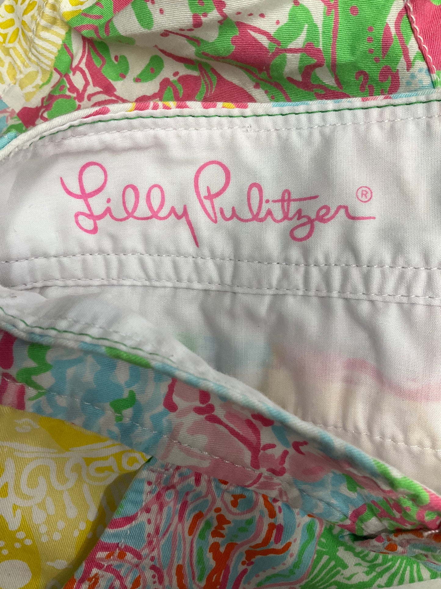 Paisley Print Shorts Lilly Pulitzer, Size 00