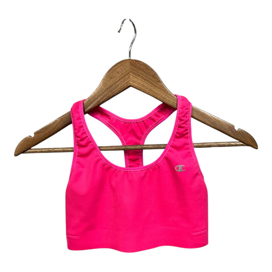 Athletic Bra By Champion In Pink, Size: M