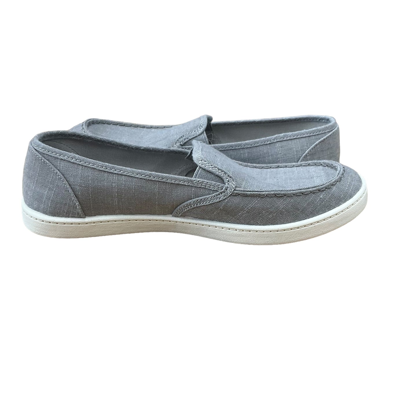 Grey Shoes Flats Time And Tru, Size 8.5
