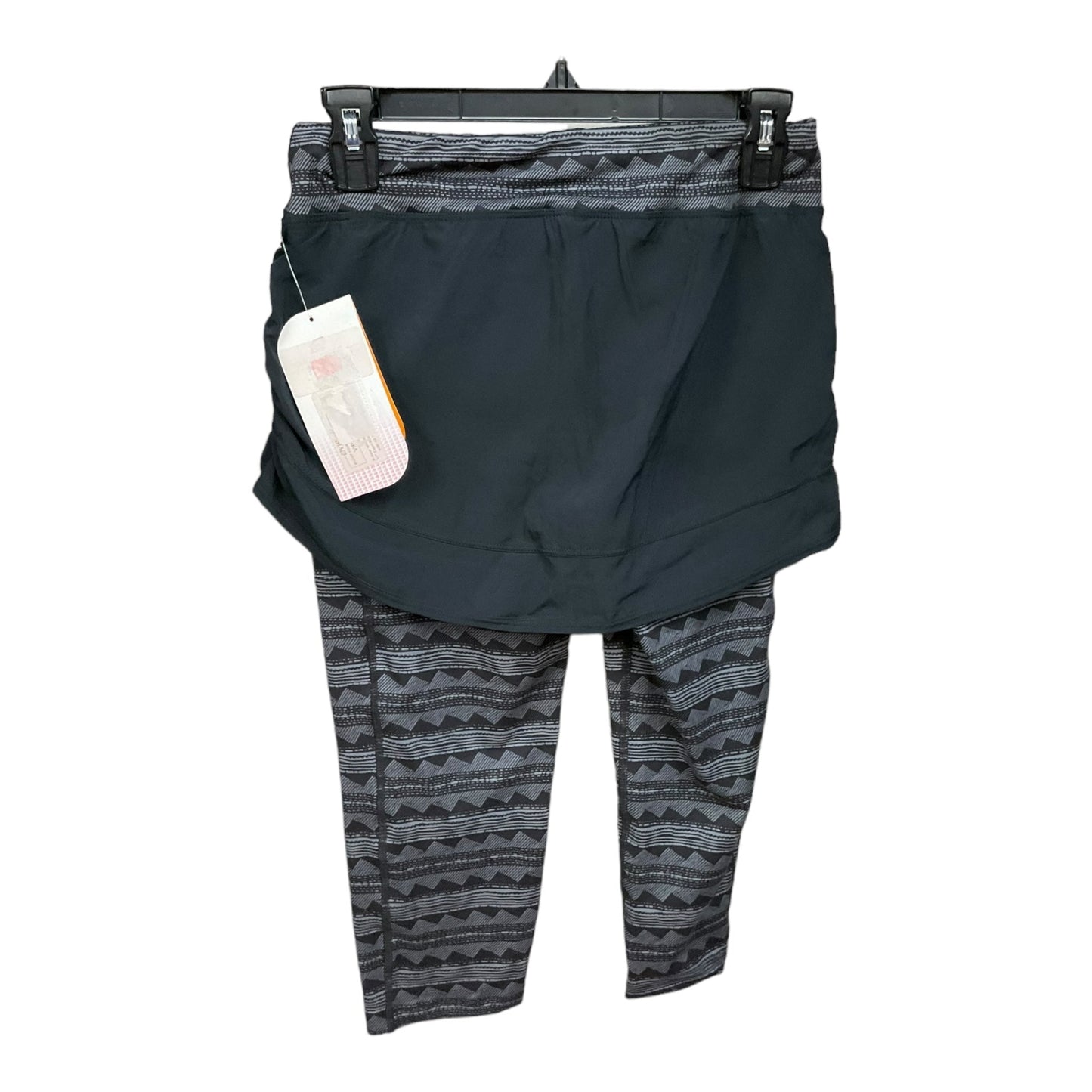 Black & Grey Athletic Pants 2pc Clothes Mentor, Size Xs