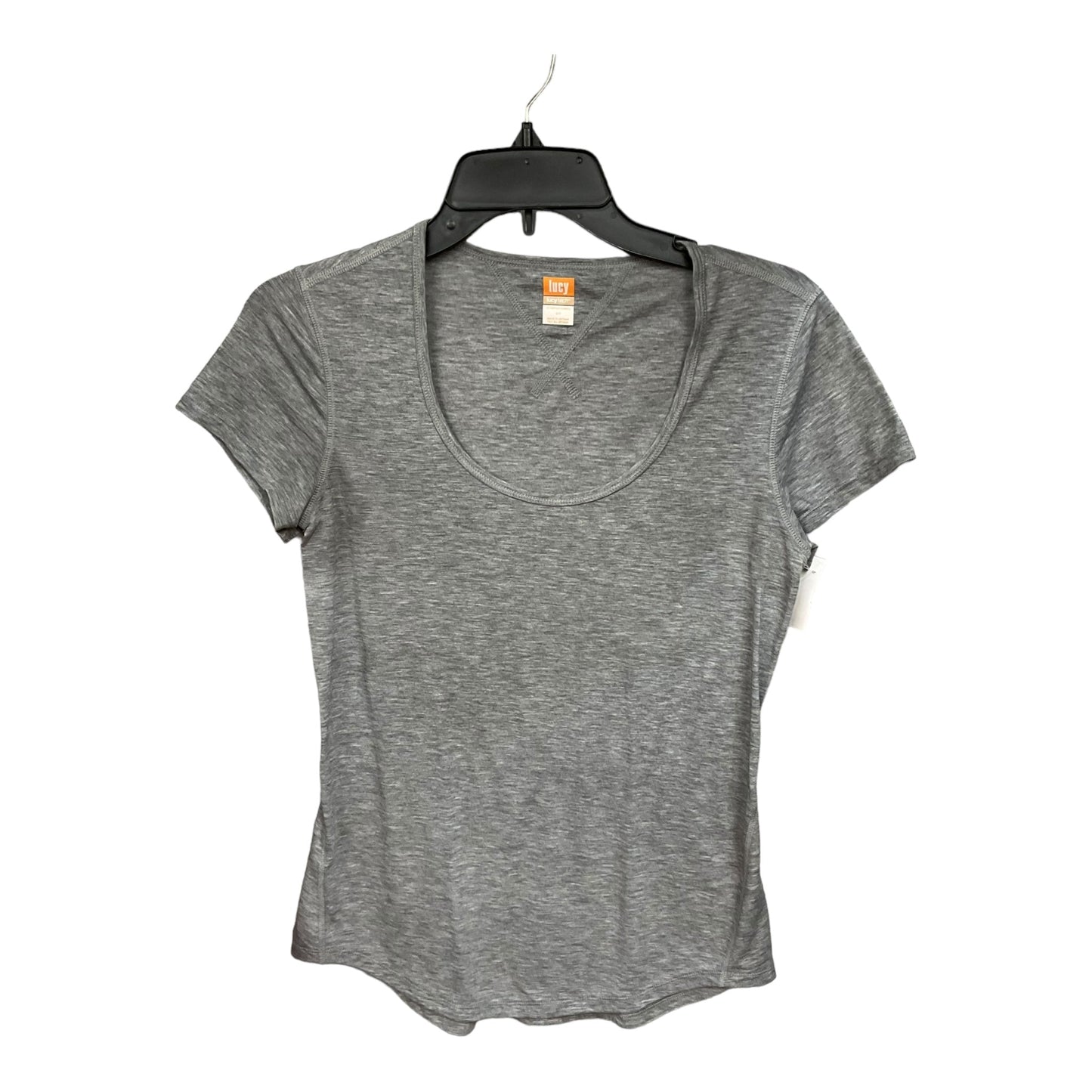 Grey Athletic Top Short Sleeve Lucy, Size S