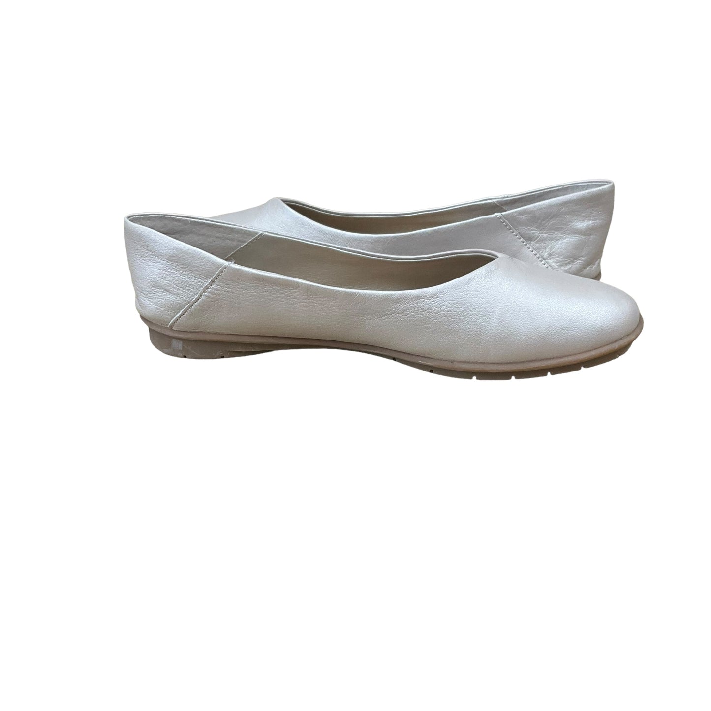 Beige Shoes Flats Cmc, Size 8