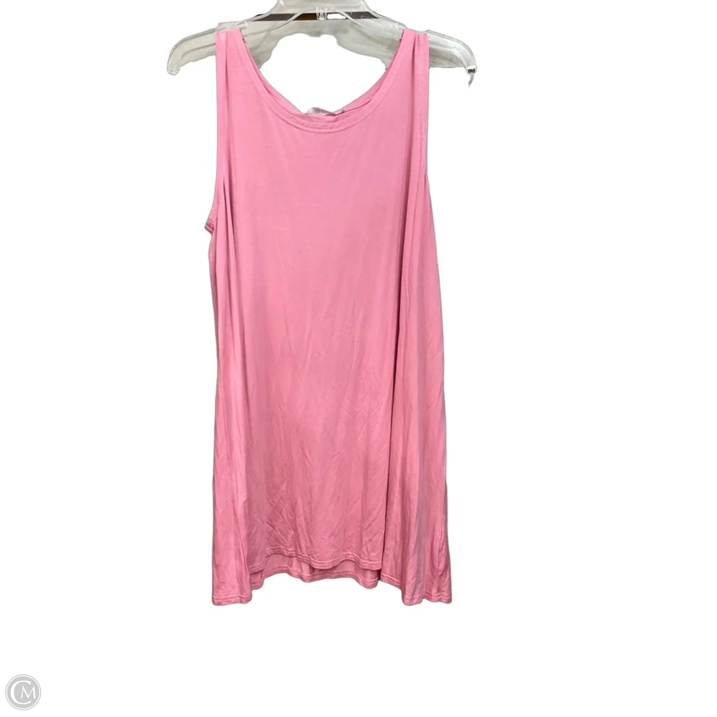 Athletic Top Short Sleeve By Cmc In Pink, Size: Xl