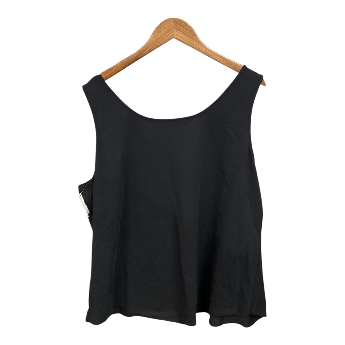 Top Sleeveless By Nic + Zoe In Black, Size: 3x