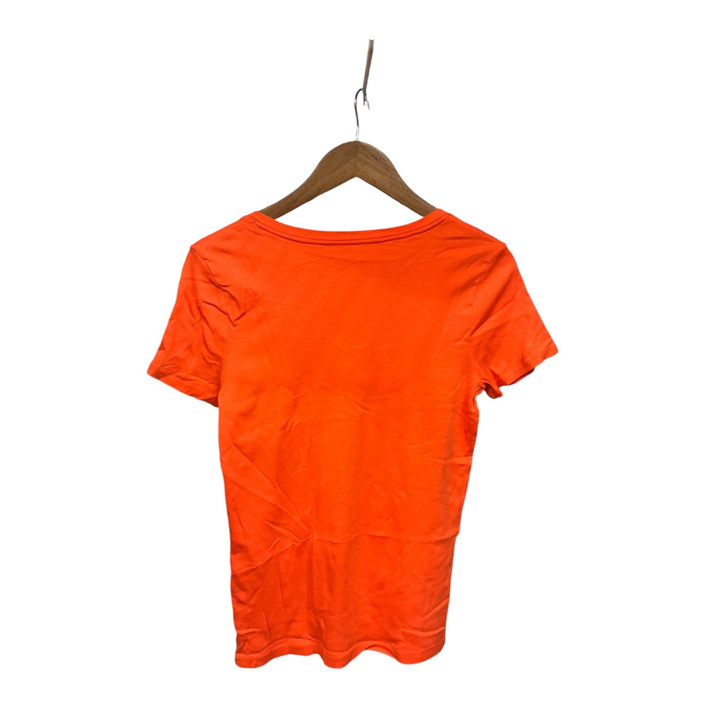 Top Short Sleeve By Merona In Orange, Size: L