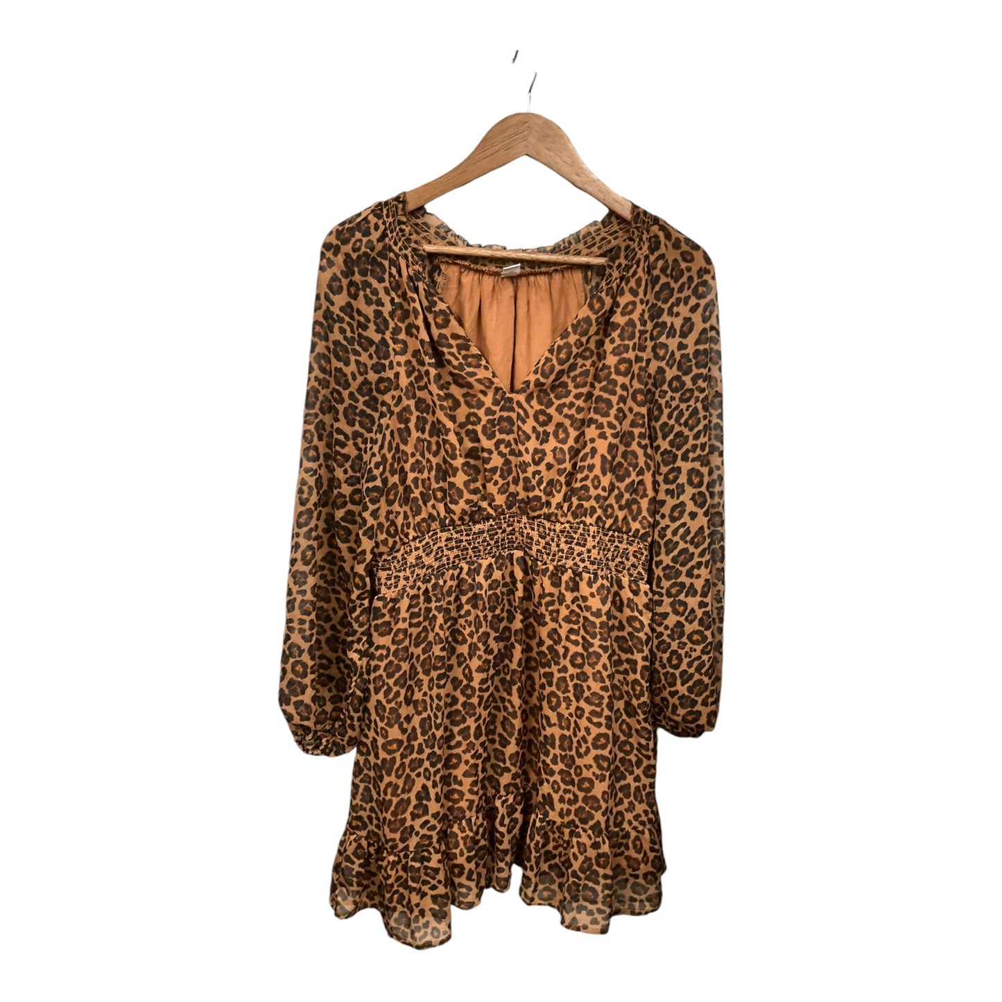 Dress Casual Short By Old Navy In Animal Print, Size: M