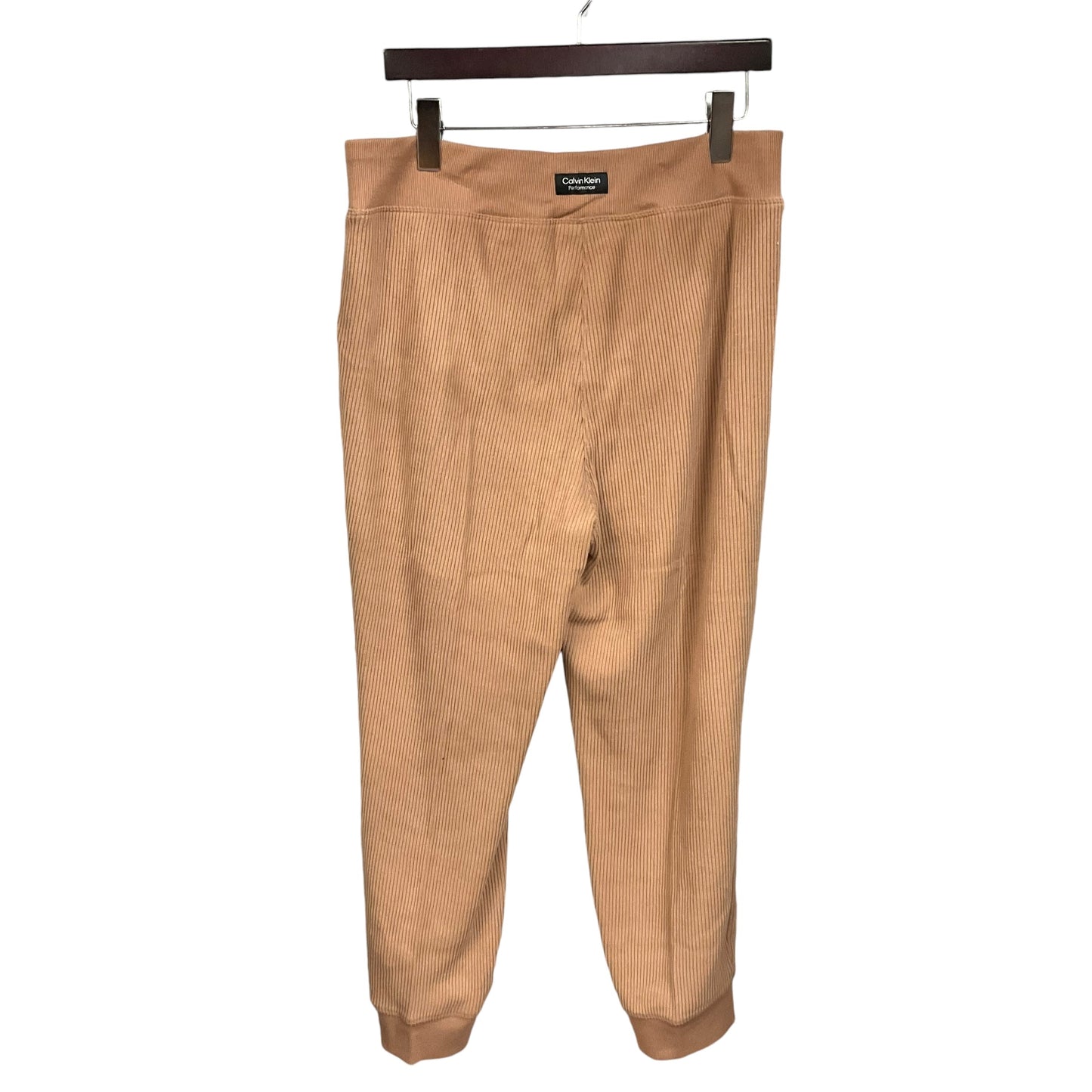 Pants Joggers By Calvin Klein In Tan, Size: L