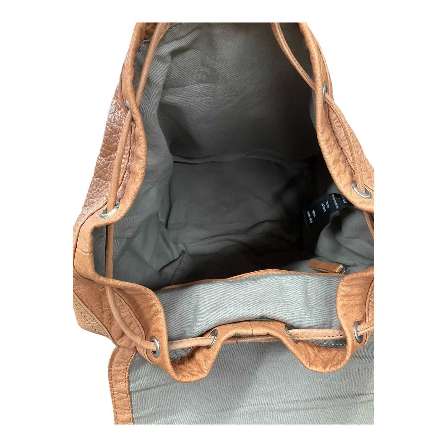 Backpack Leather By Cma, Size: Medium