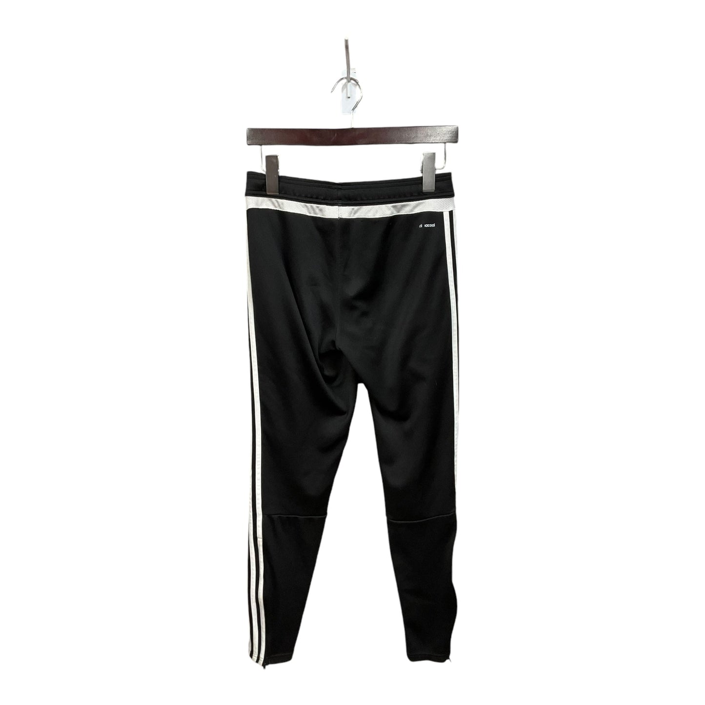 Athletic Pants By Adidas In Black & White, Size: S