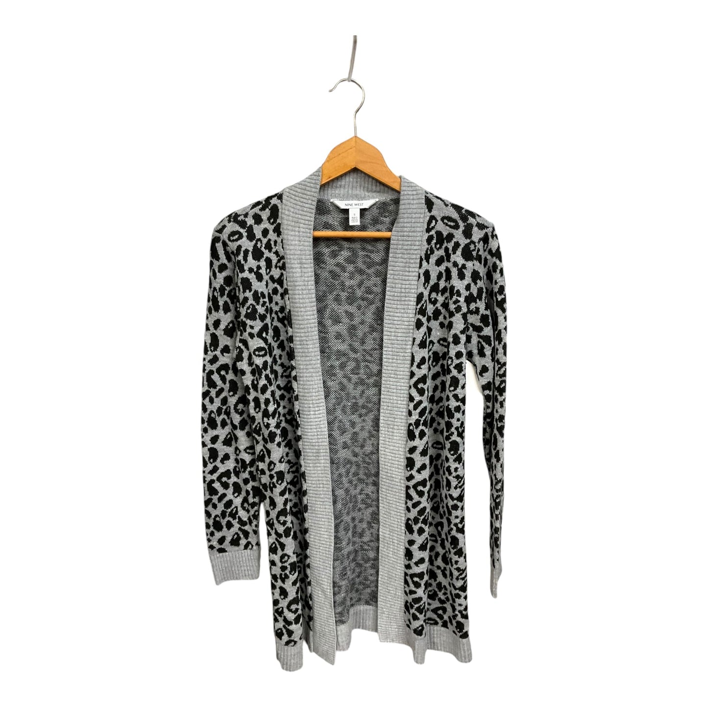 Cardigan By Nine West In Animal Print, Size: S