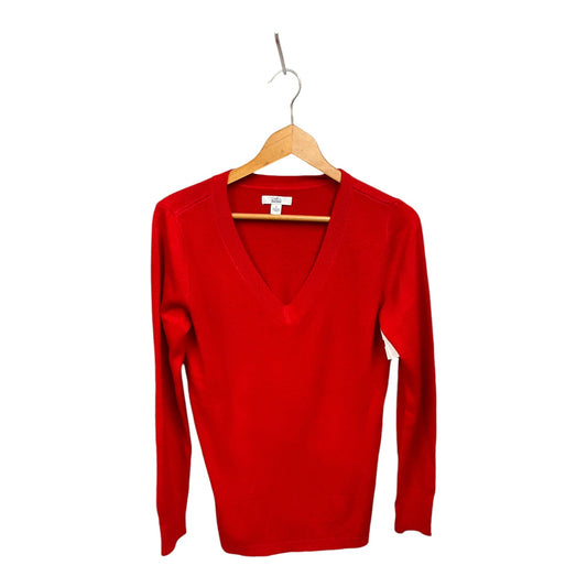 Sweater By Croft And Barrow In Red, Size: S