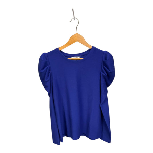 Top Long Sleeve By Nine West In Blue, Size: S