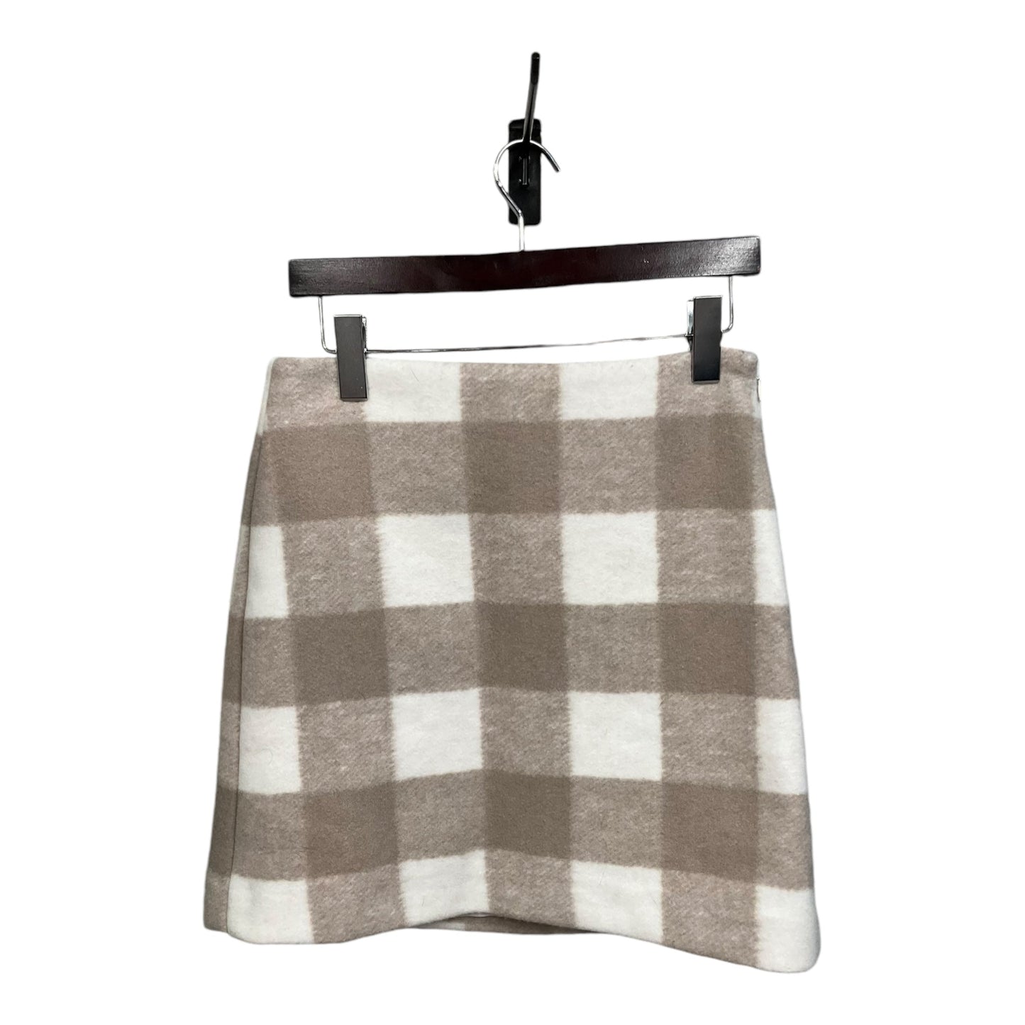 Skirt Mini & Short By Loft In Plaid Pattern, Size: Xs