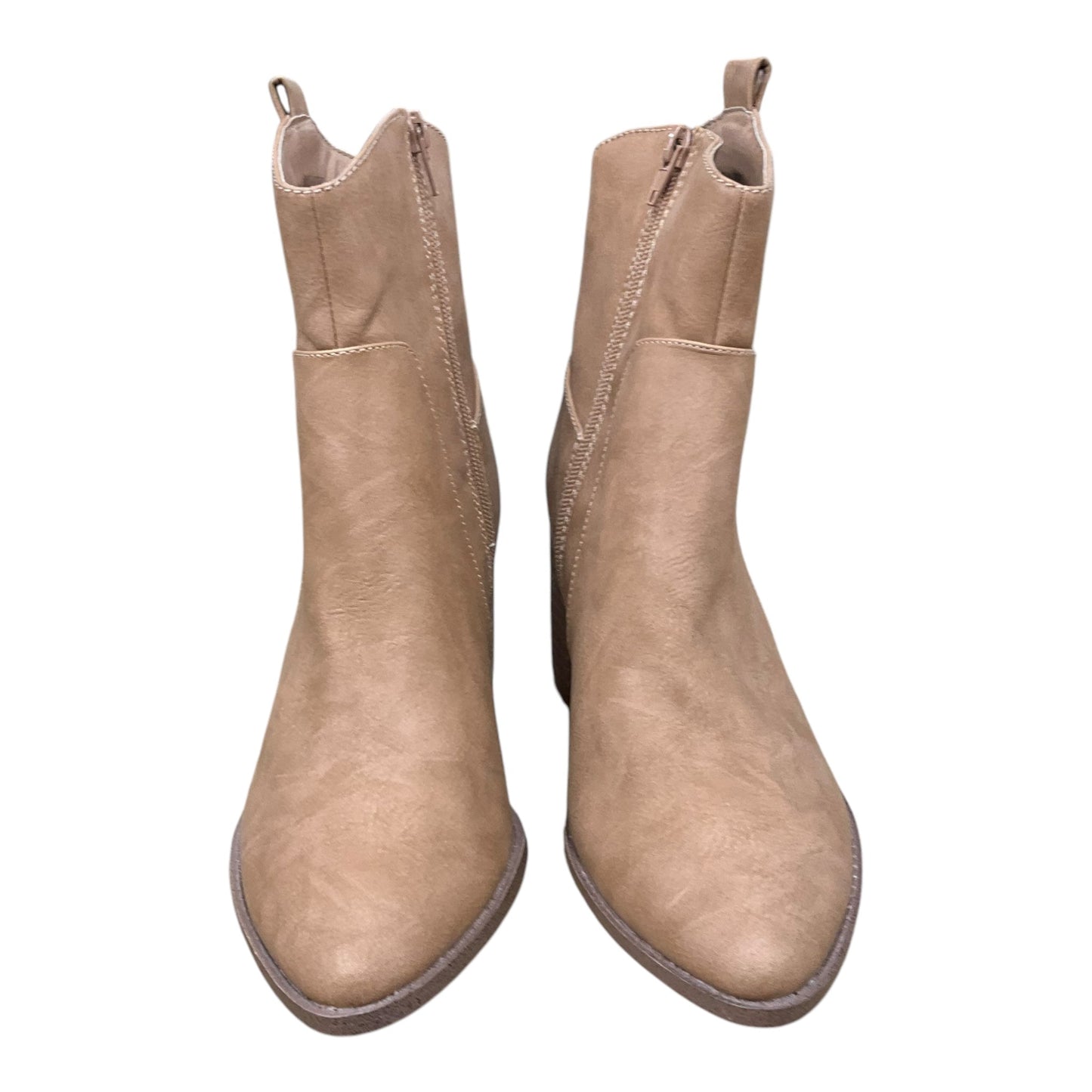 Boots Ankle Heels By Dolce Vita In Beige, Size: 10