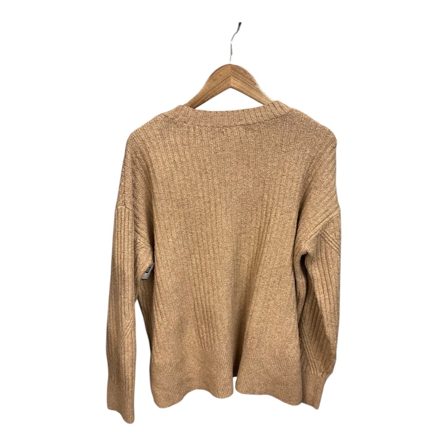 Sweater By Simply Vera In Beige, Size: L