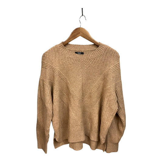 Sweater By Simply Vera In Beige, Size: L