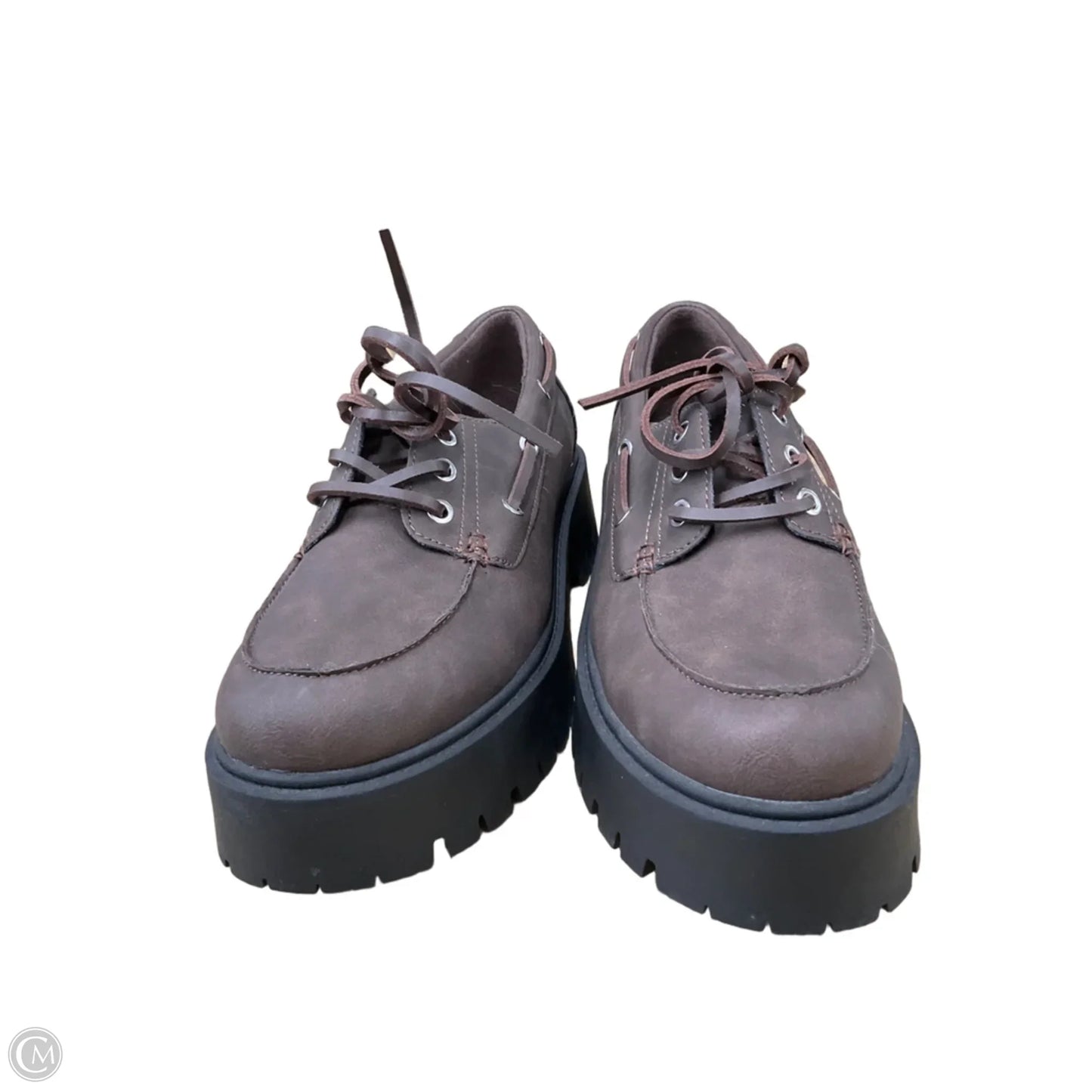 Shoes Heels Platform By No Boundaries In Brown, Size: 9