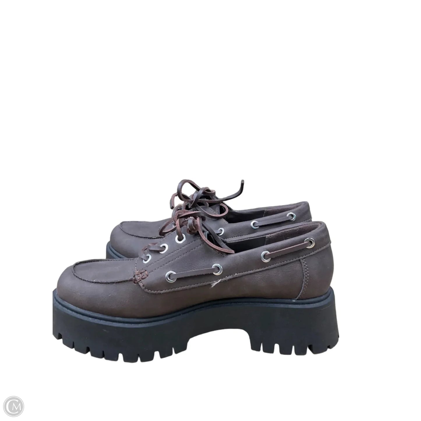 Shoes Heels Platform By No Boundaries In Brown, Size: 9