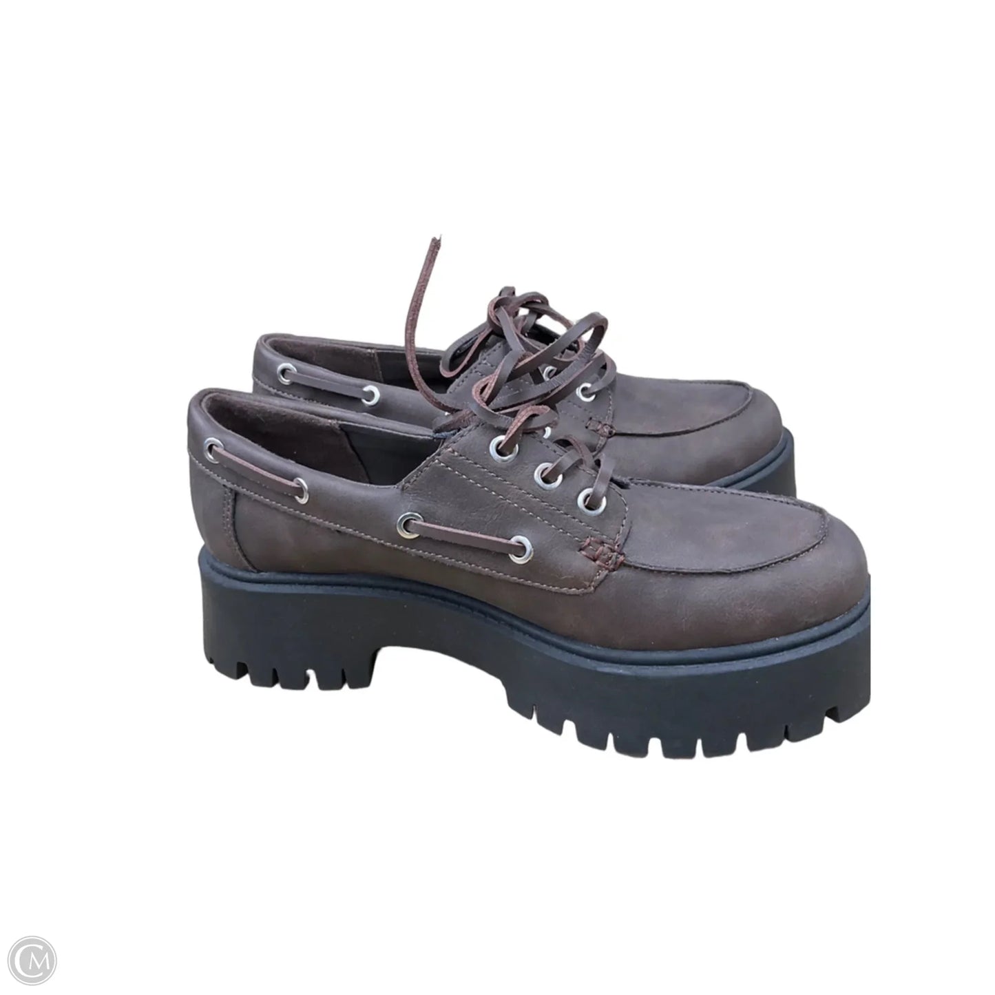 Shoes Heels Platform By No Boundaries In Brown, Size: 9