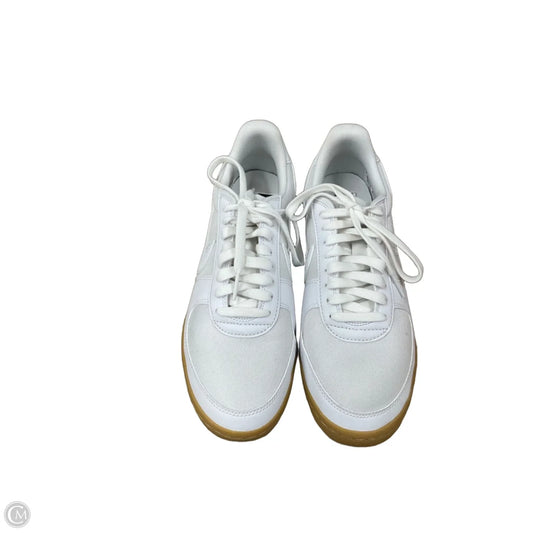 Shoes Athletic By Nike In White, Size: 9