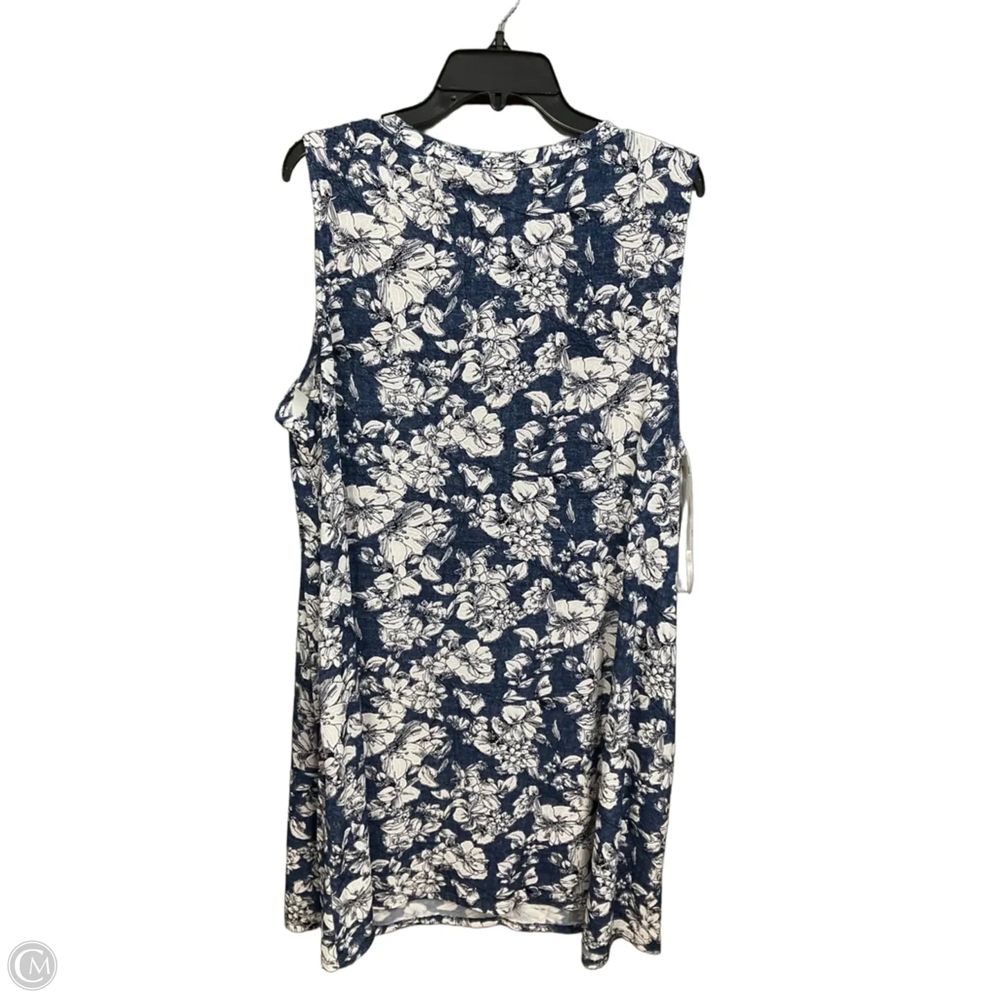 Dress Casual Short By Apt 9 In Blue, Size: Xxl
