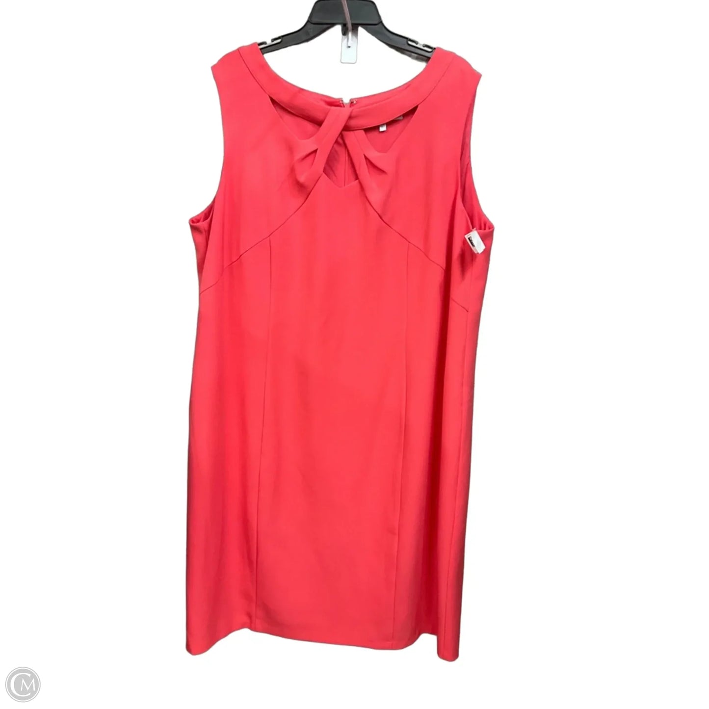 Dress Casual Maxi By Jones Studio In Coral, Size: Xxl