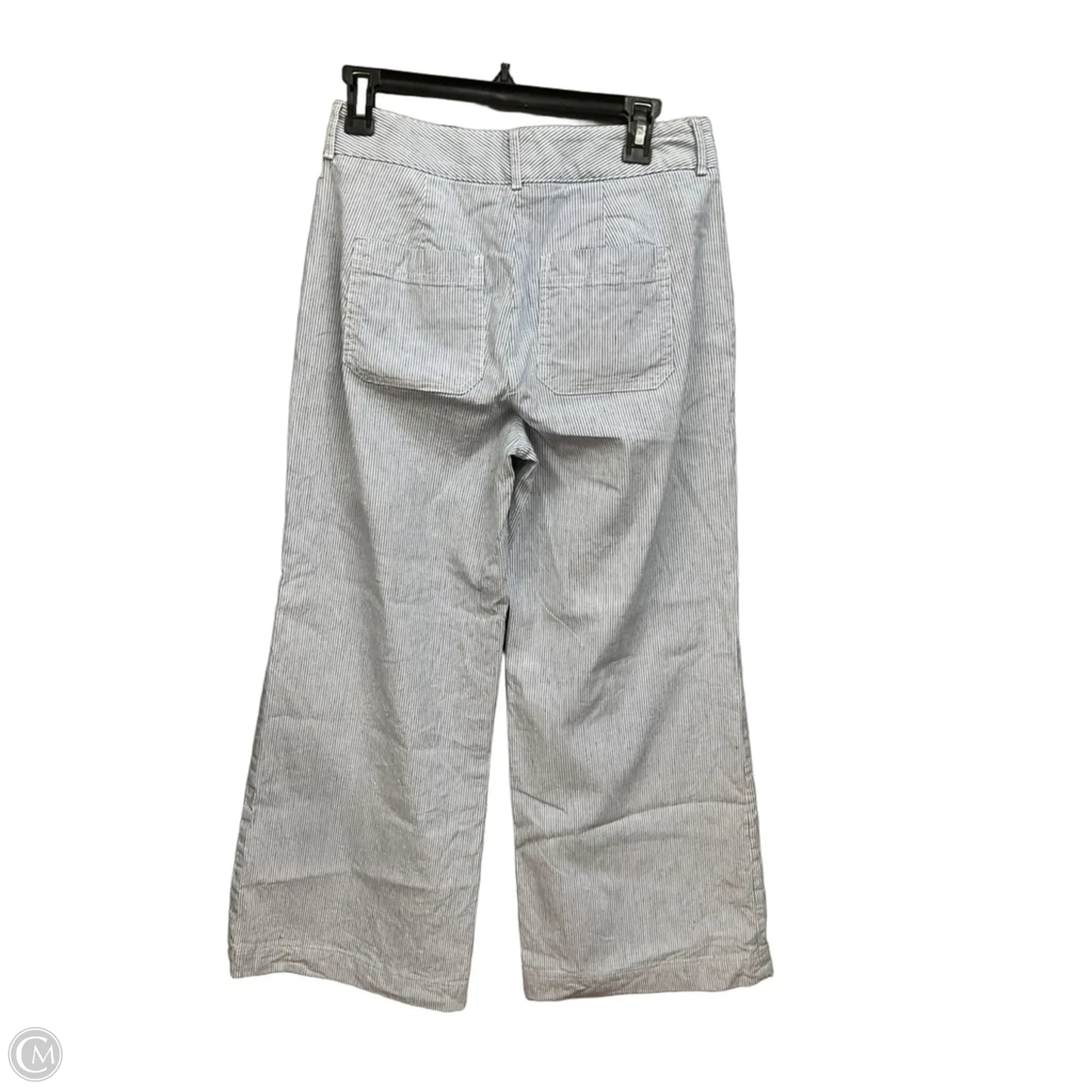 Pants Linen By Banana Republic In Striped Pattern, Size: 6