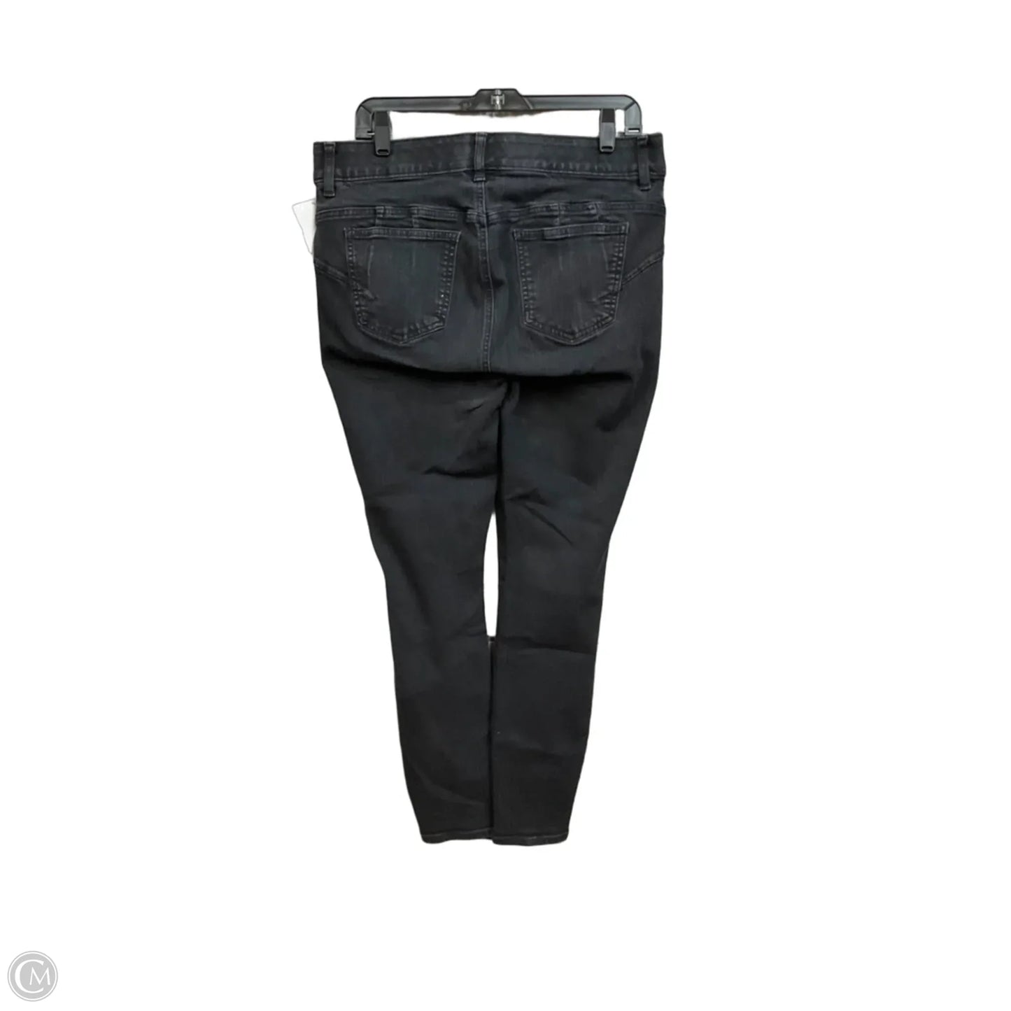 Jeans Skinny By Torrid In Black Denim, Size: 14