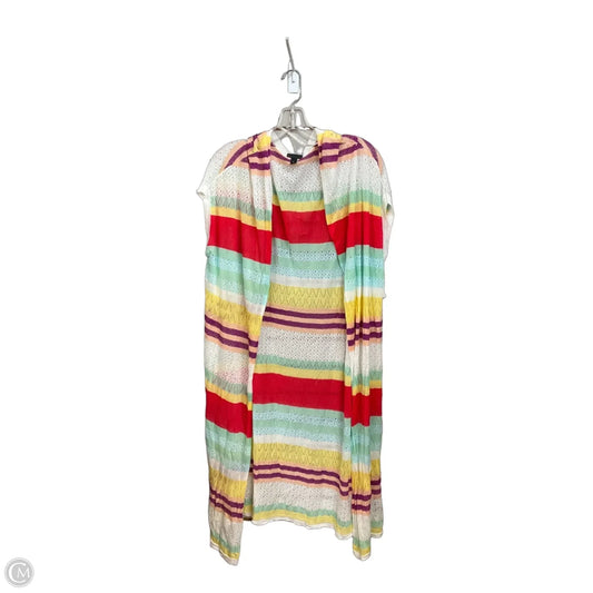 Kimono By Torrid In Rainbow Print, Size: 1x