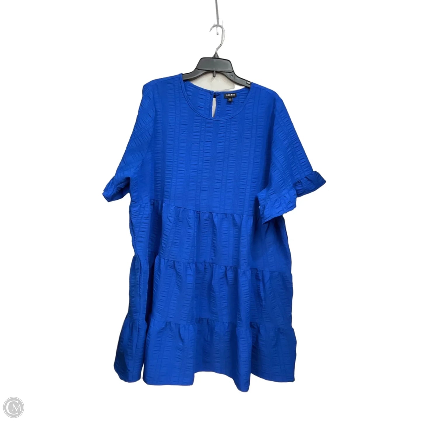 Dress Casual Short By Torrid In Blue, Size: 1x