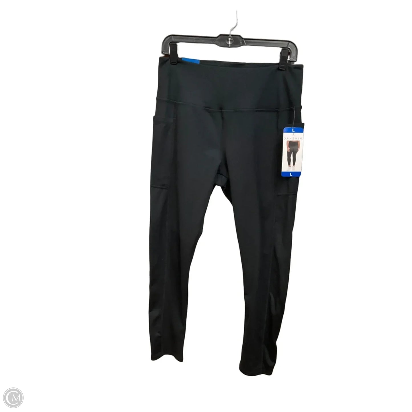 Athletic Leggings By Danskin In Black, Size: L