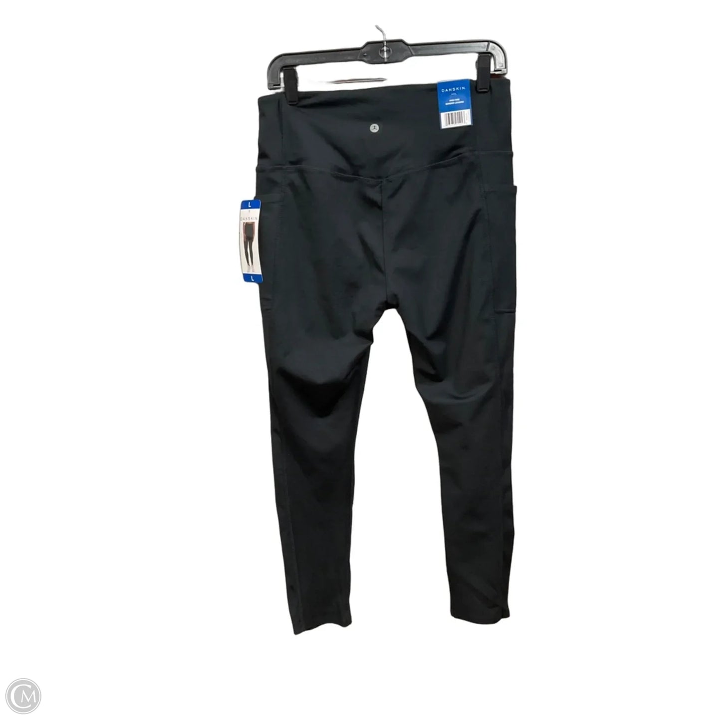 Athletic Leggings By Danskin In Black, Size: L