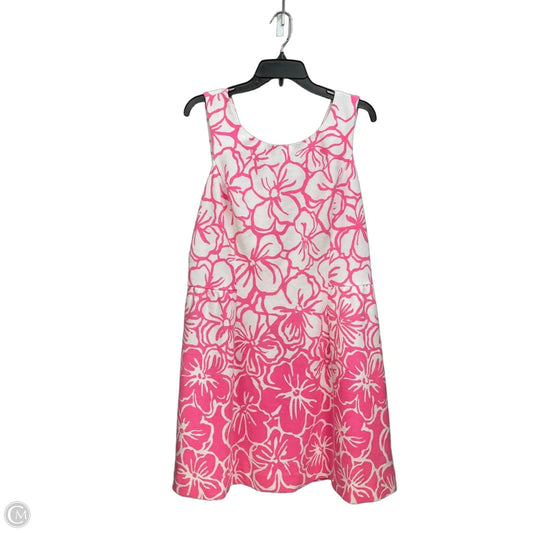 Dress Designer By Lilly Pulitzer In Pink, Size: Xl