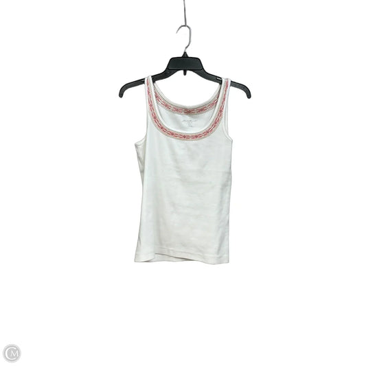 Tank Top By Eddie Bauer In White, Size: S