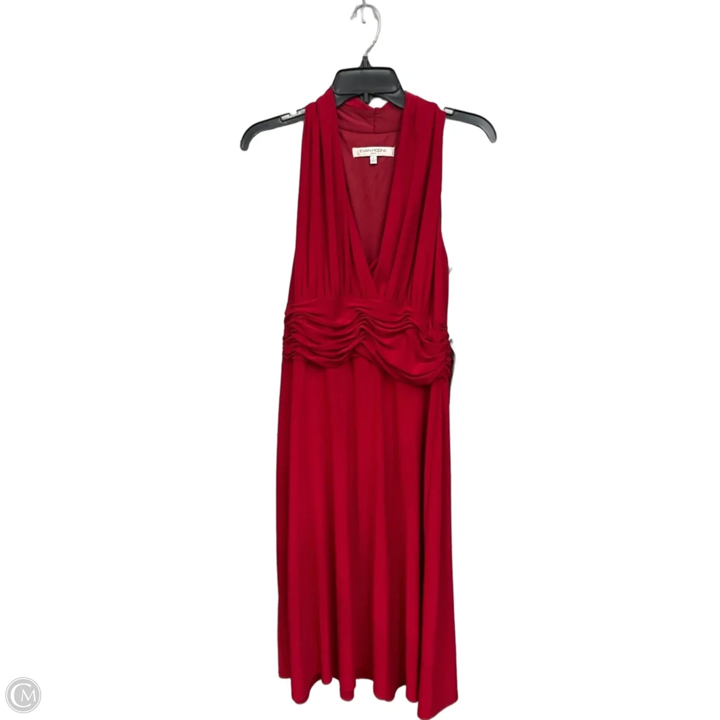 Dress Party Long By Evan-picone In Red, Size: Xl