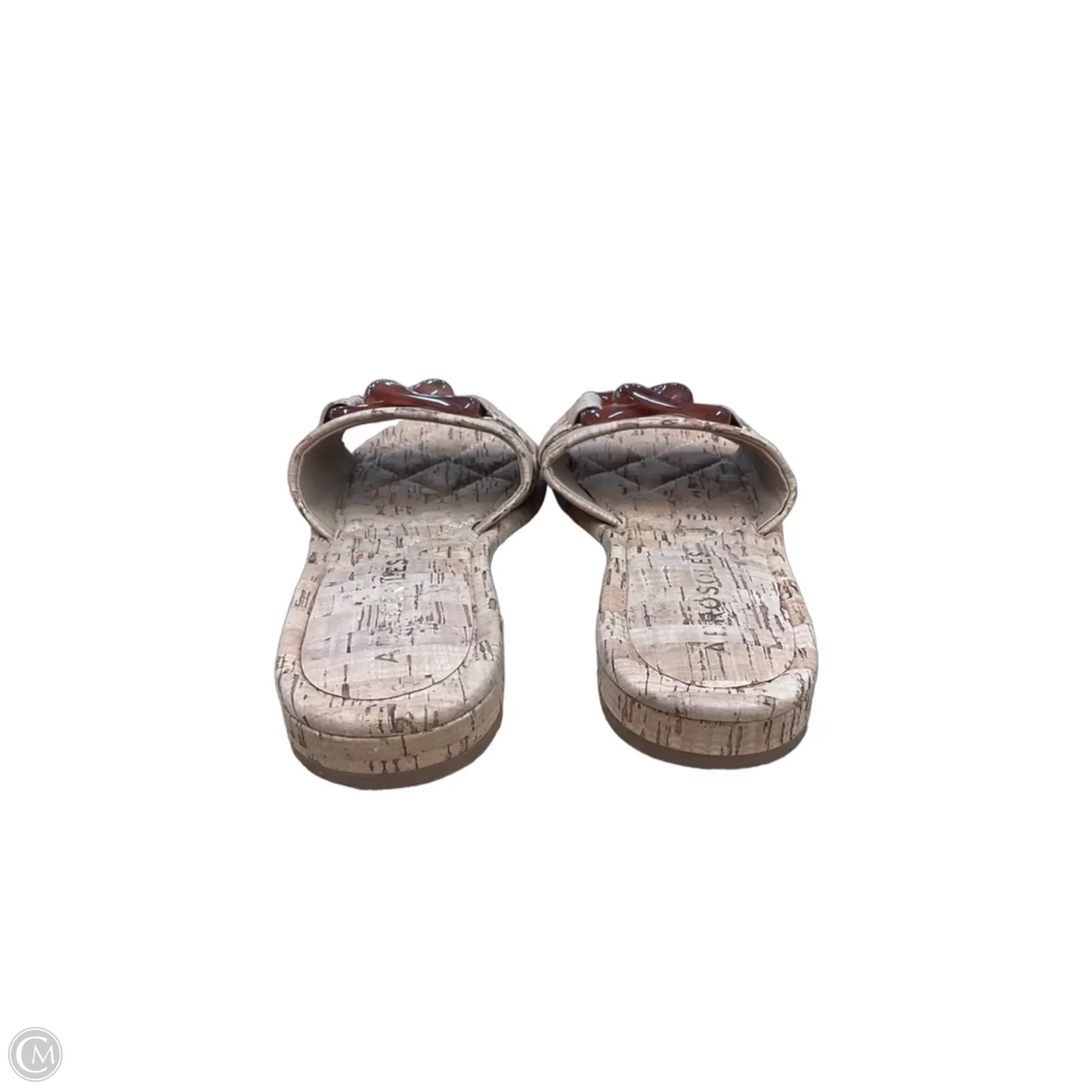 Sandals Flats By Aerosoles In Tan, Size: 6