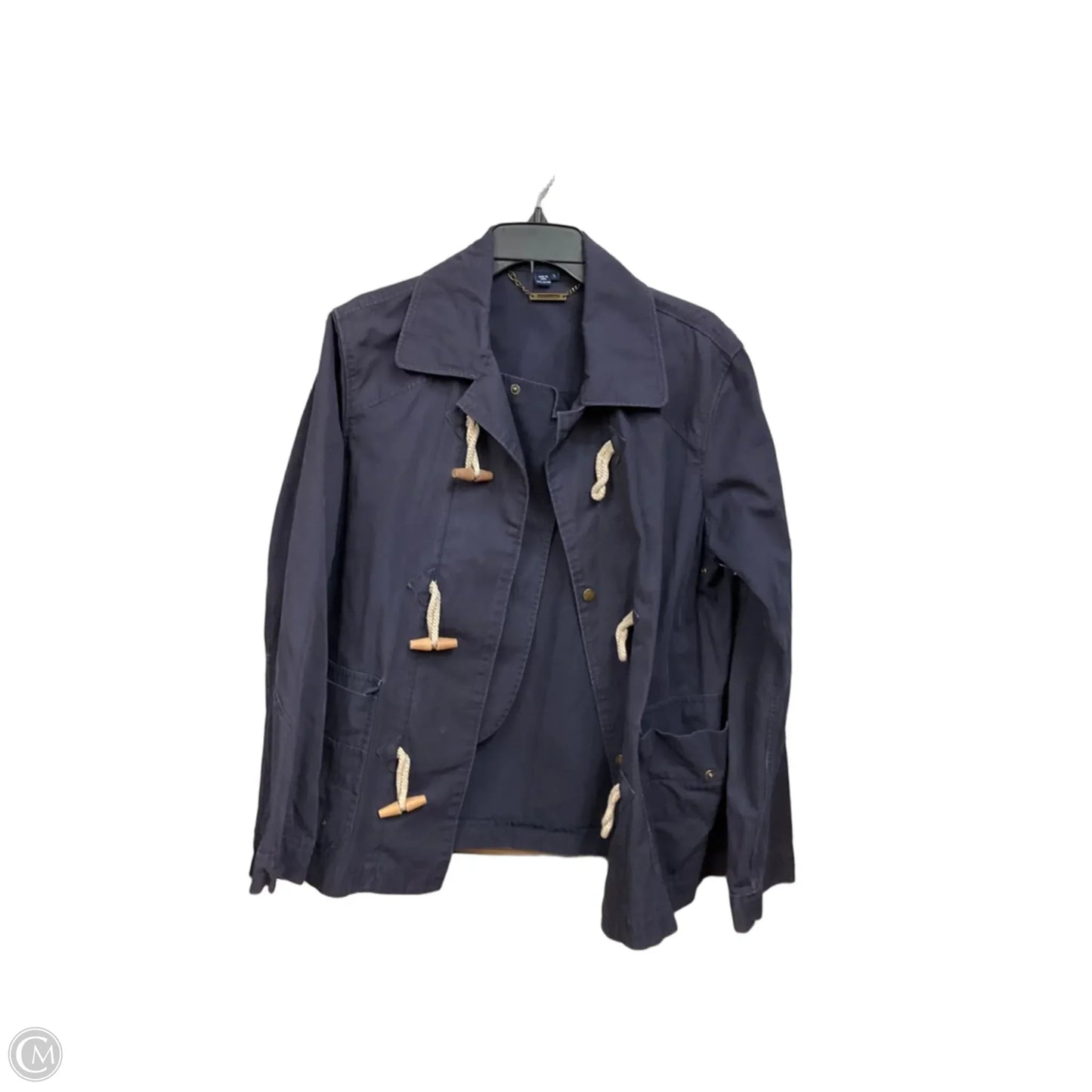 Jacket Other By Chaps In Blue, Size: L