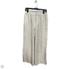 Pants Lounge By Sincerely Jules In Striped Pattern, Size: 12