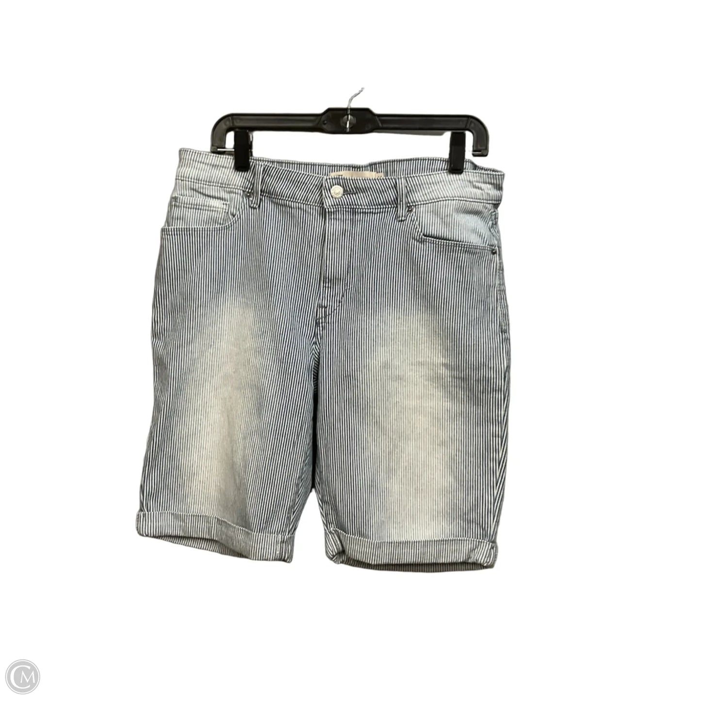 Shorts By Levis In Striped Pattern, Size: 14