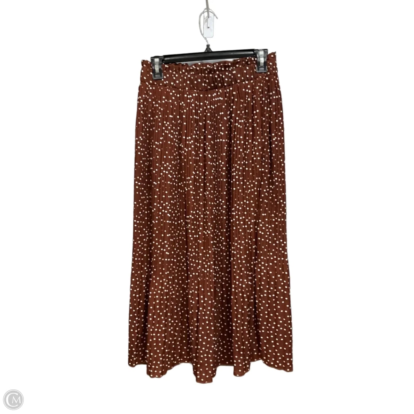 Skirt Maxi By Exlura In Brown, Size: 8