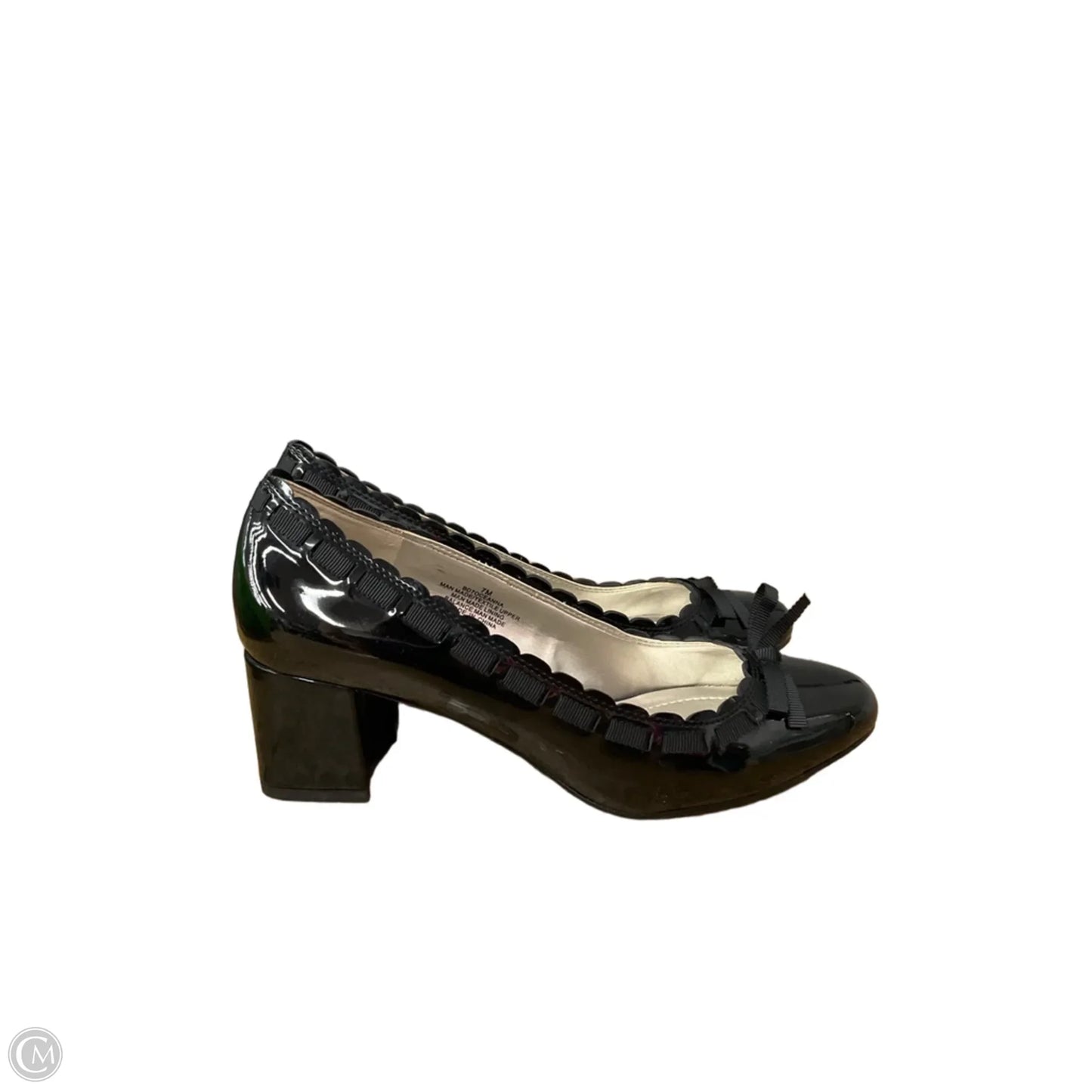 Shoes Heels Kitten By Bandolino In Black, Size: 7