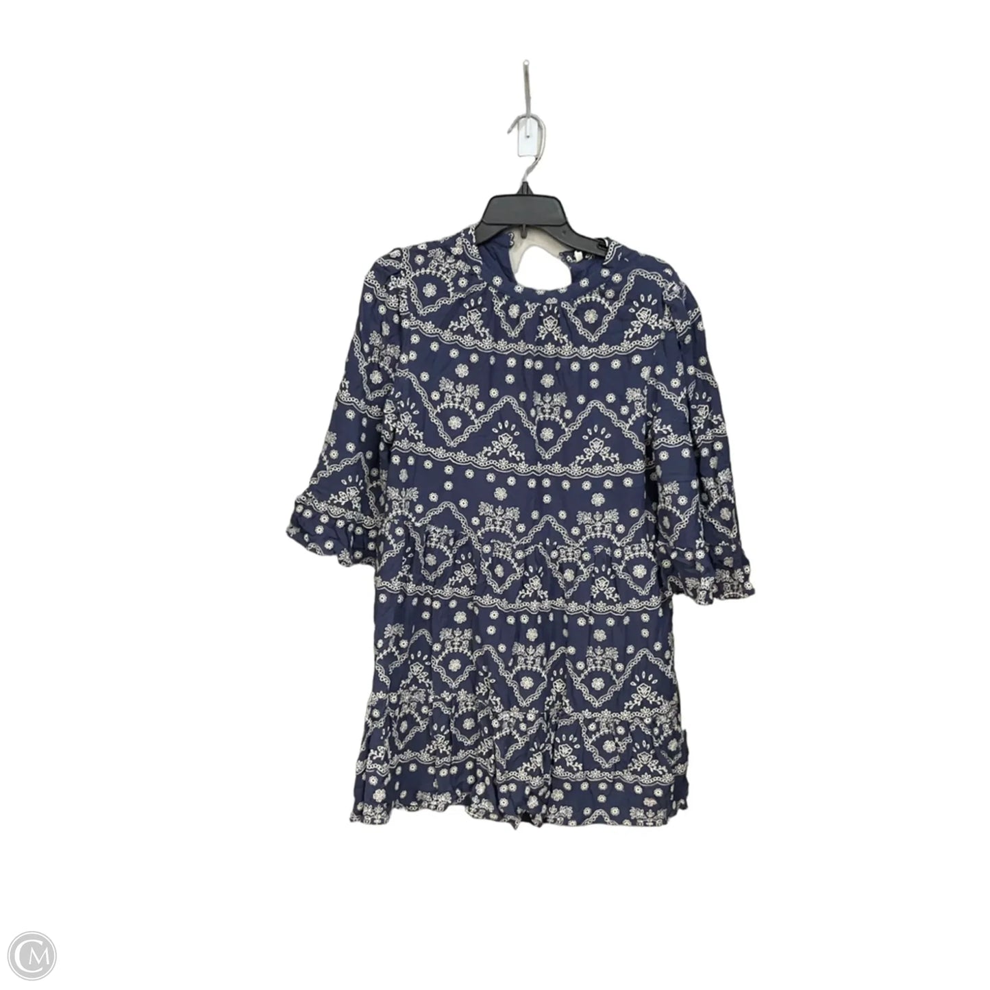 Dress Casual Short By Penelope Rose In Blue, Size: L