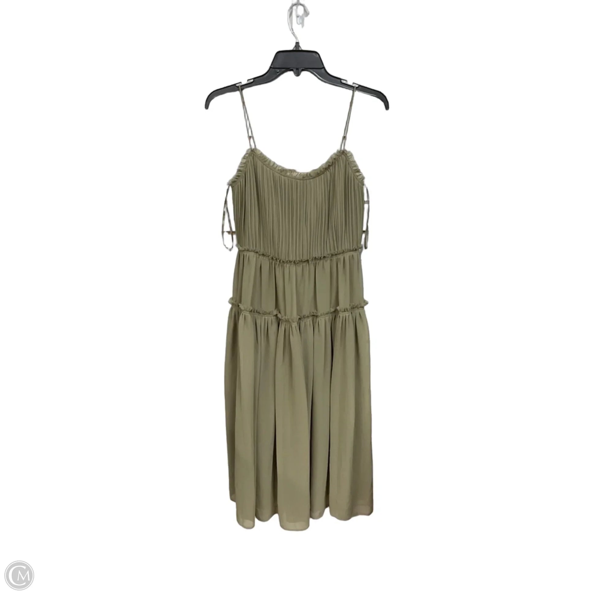 Dress Casual Maxi By Banana Republic In Green, Size: Xs
