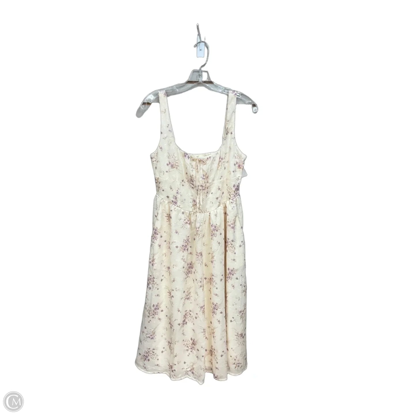 Dress Casual Maxi By Jessica Simpson In Floral Print, Size: L