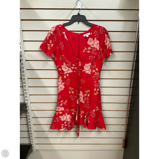 Dress Casual Short By Bb Dakota In Red, Size: S