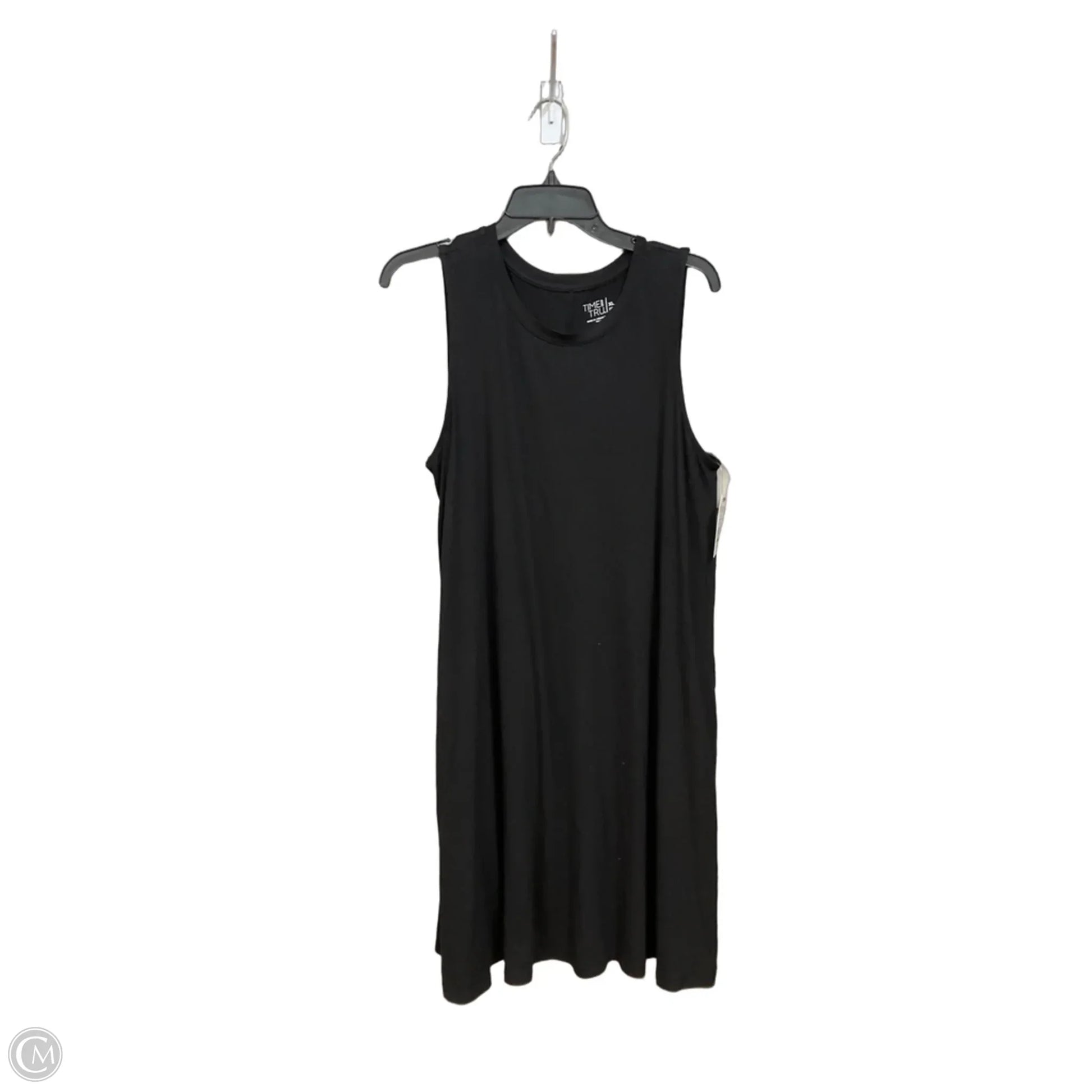 Dress Casual Short By Time And Tru In Black, Size: Xl