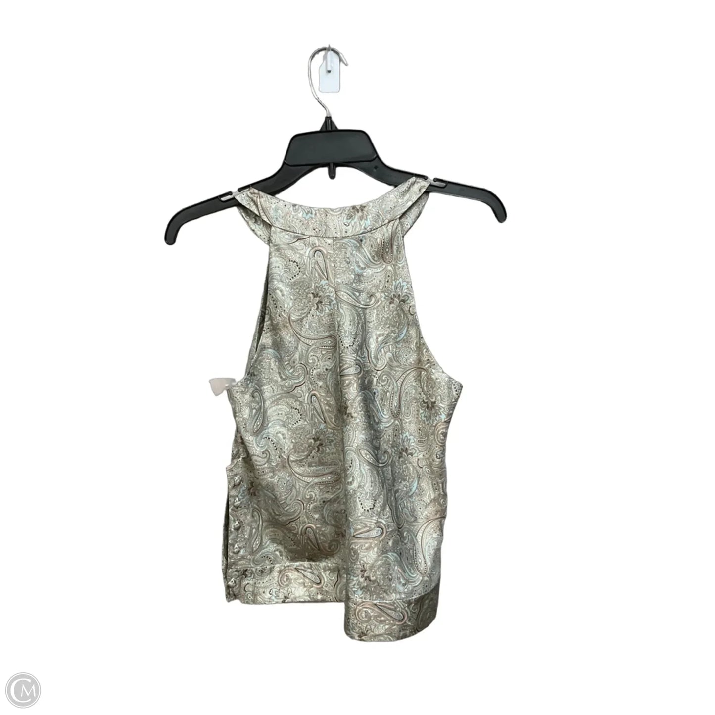 Top Sleeveless By Aura In Teal, Size: M